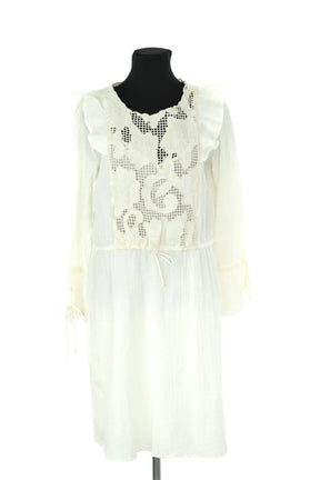 Mi-longueur Antik Batik  Ecru