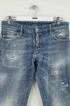 Jean droit Dsquared2 Bleu en Coton