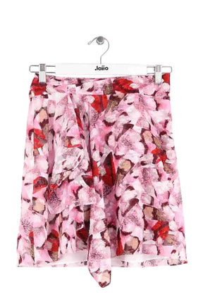 Jupe Iro Rose en Soie, taille S - Seconde Main