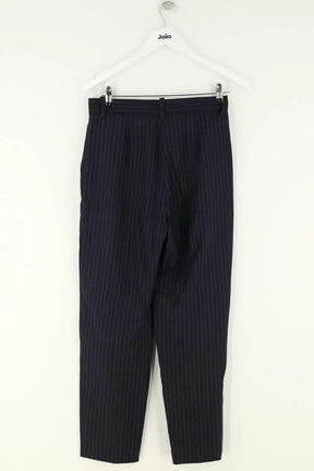 Pantalon Maje Bleu en Laine