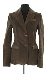 Veste Liu Jo Kaki en Coton, taille S - Seconde Main