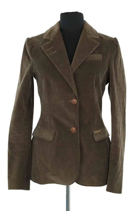 Veste Liu Jo Kaki en Coton, taille S - Seconde Main