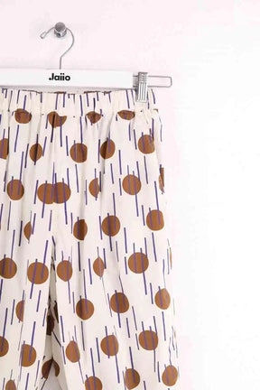Pantalon droit Chloé Stora Blanc en Coton
