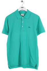 Polo Lacoste Vert en Coton, taille XL - Seconde Main