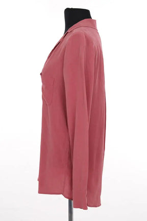 Chemise Sézane Rose en Soie
