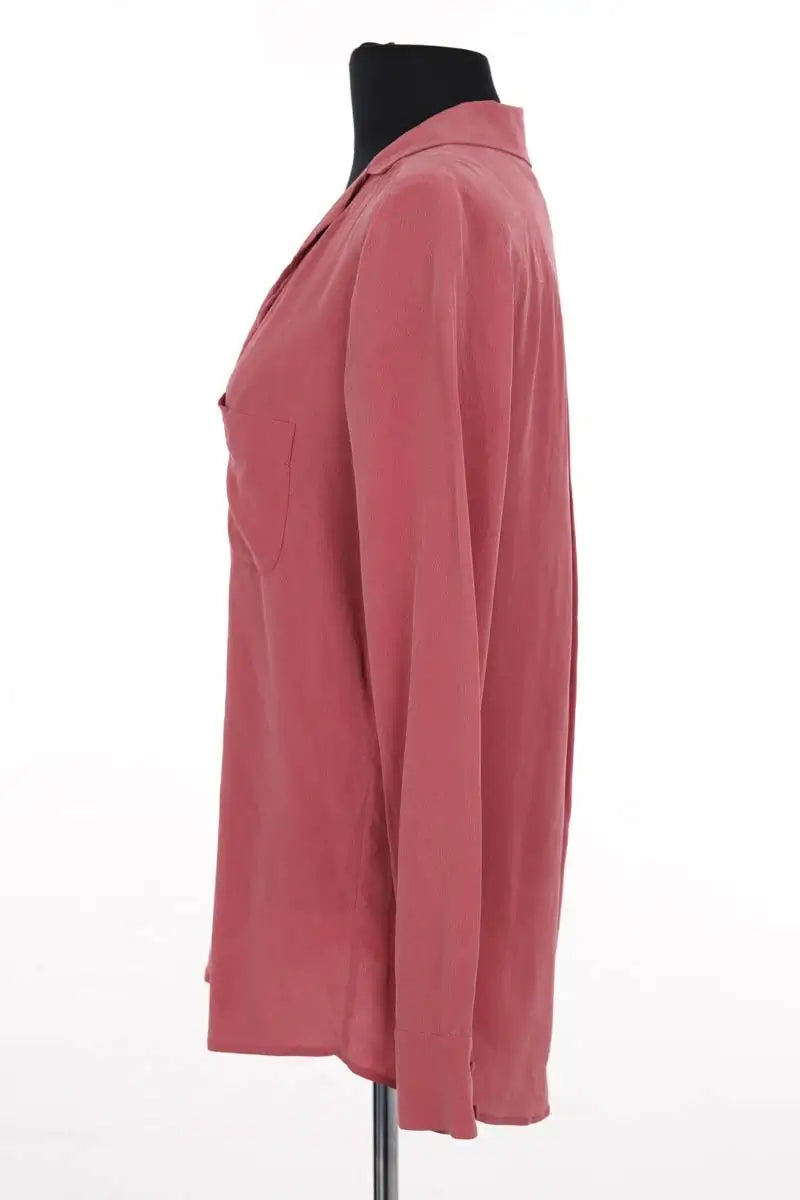 Chemise Sézane Rose en Soie