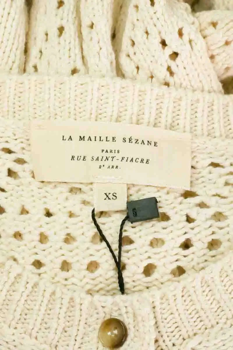 Cardigan Sézane Beige en Laine