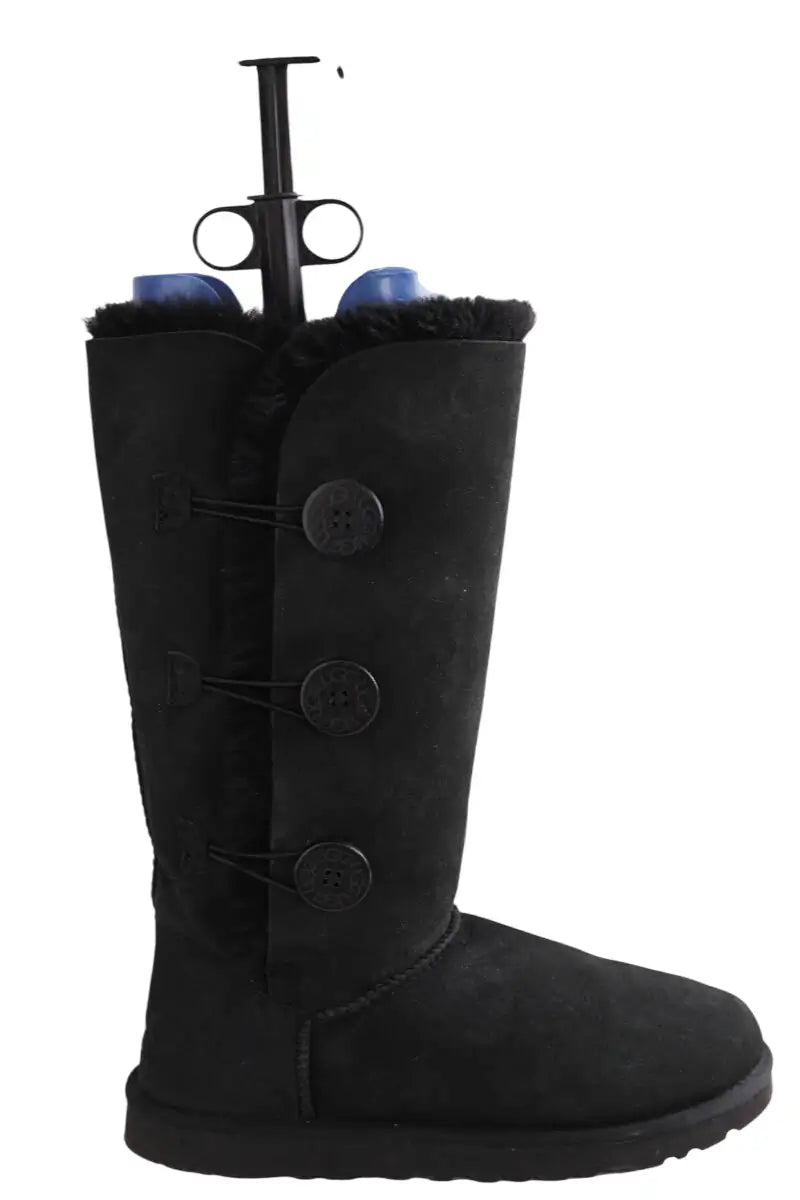 Bottes Ugg Noir en Cuir, taille 40 - Seconde Main