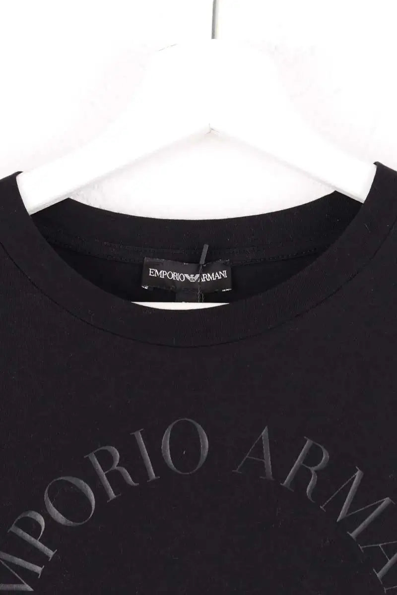 T-shirt Emporio Armani Noir en Coton