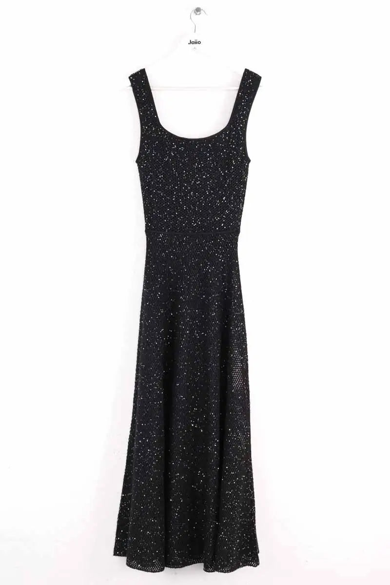 Robe Maje Noir en Synthétique