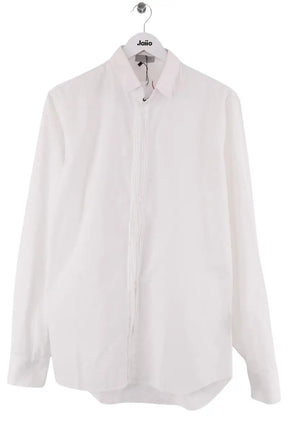 Chemise Dior Blanc en Coton, taille M - Seconde Main