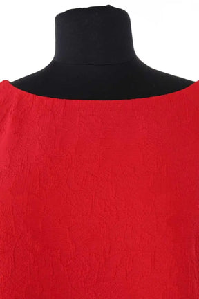 Blouse Claudie Pierlot Rouge en Synthétique