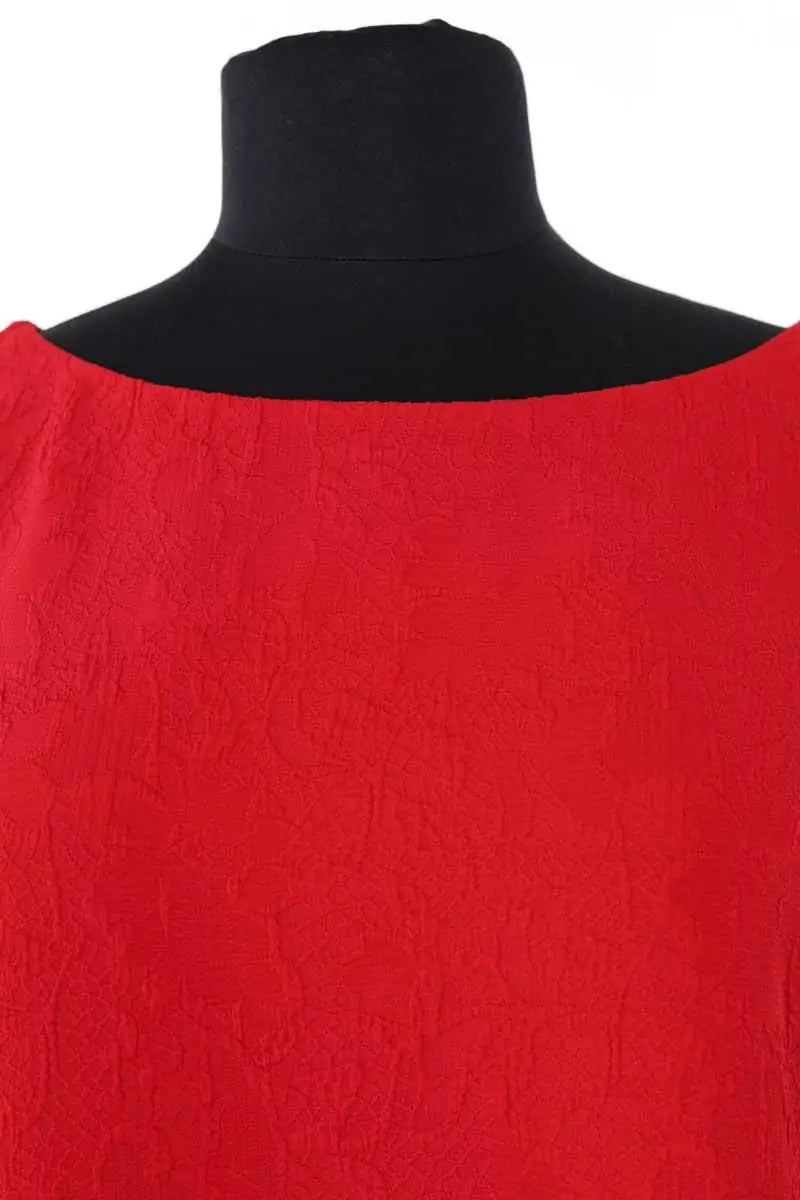 Blouse Claudie Pierlot Rouge en Synthétique