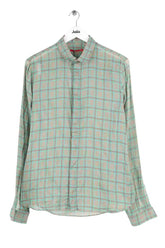 Chemise Prada Vert en Coton, taille M - Seconde Main