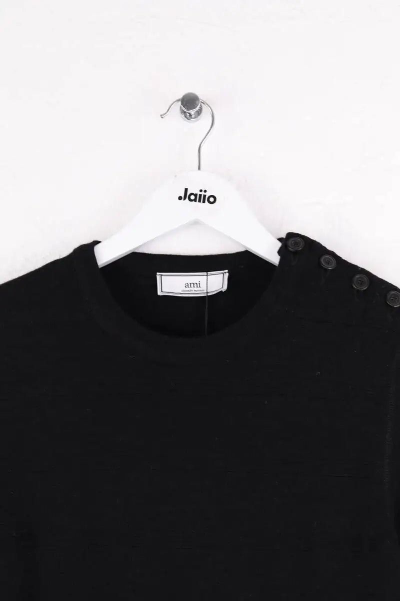 Pull Ami Noir en Laine