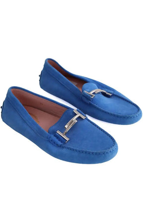 Mocassins Tod's Bleu en Daim