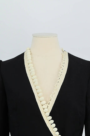 Mi-longueur Giambattista Valli  Noir