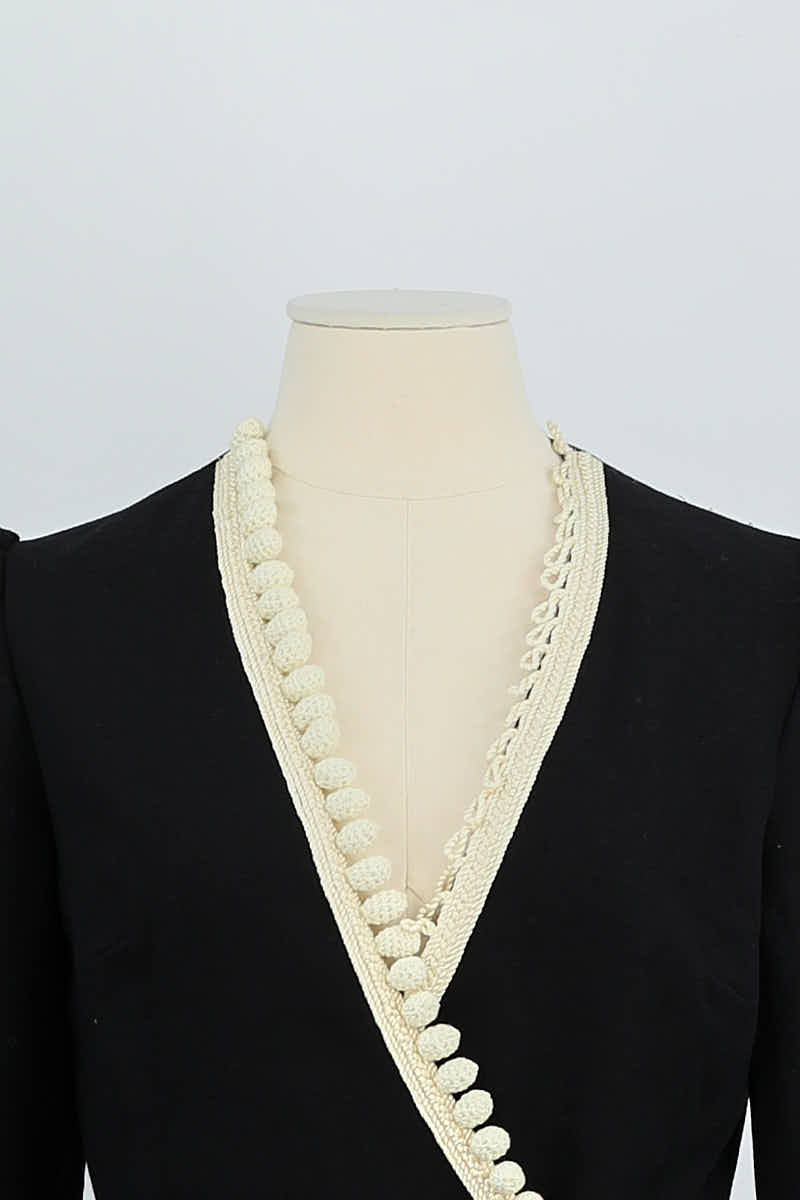 Mi-longueur Giambattista Valli  Noir