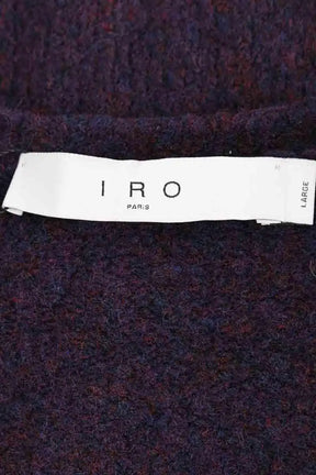 Pull Iro Violet en Laine