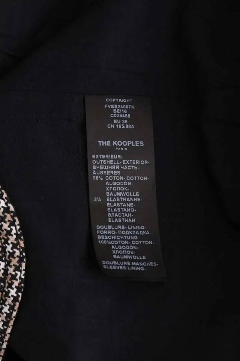 Blazer The Kooples Beige en Coton