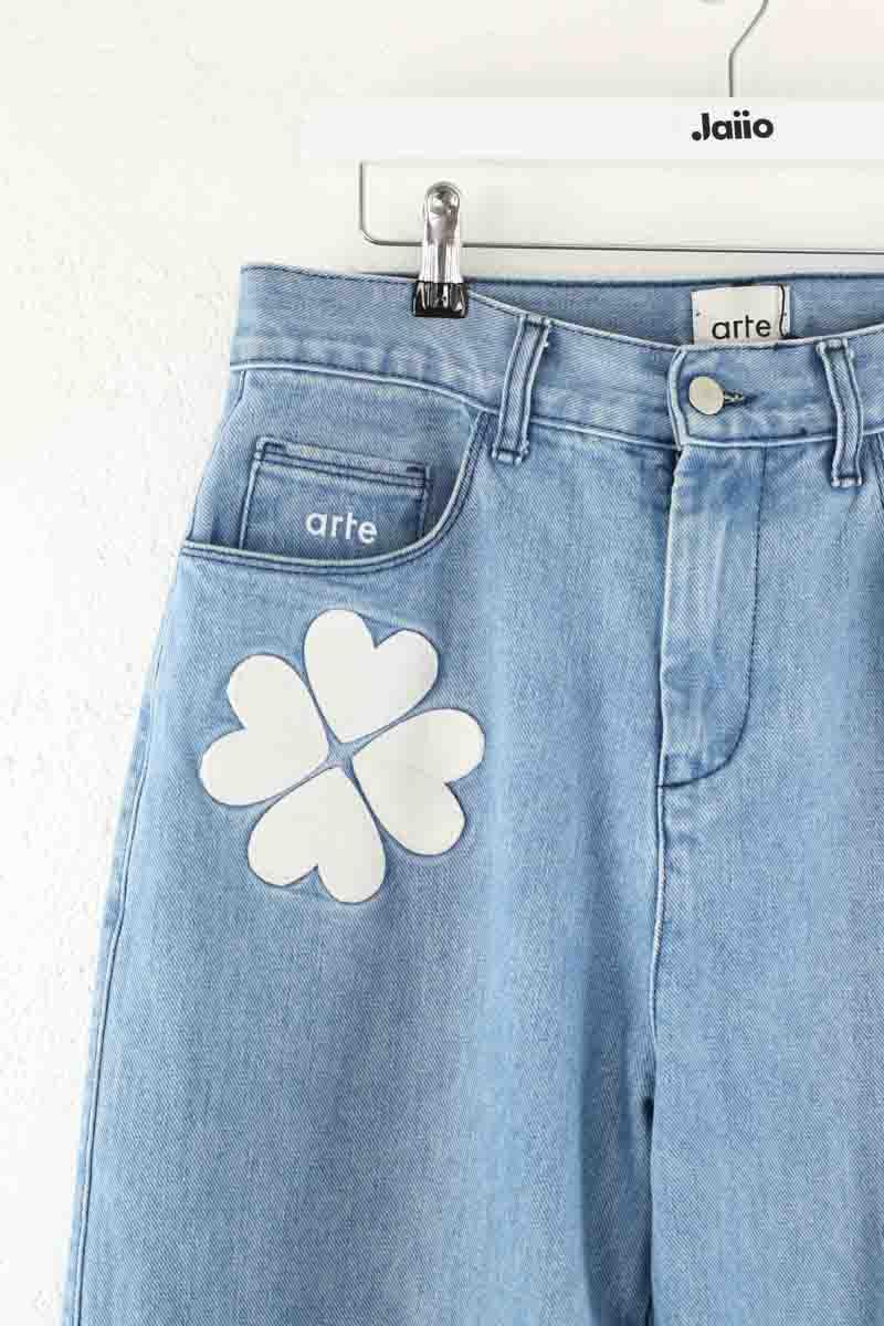 Droit Other Brand  Bleu
