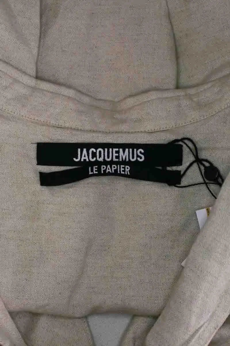 Top Jacquemus Beige en Coton