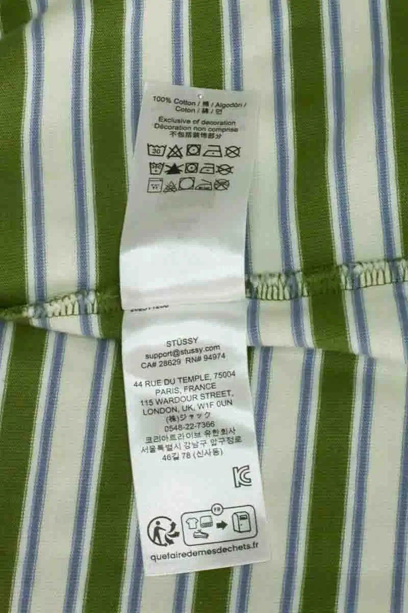T-shirt Stüssy Vert en Coton
