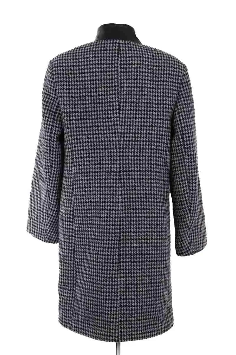 Manteau Maje Marine en Laine