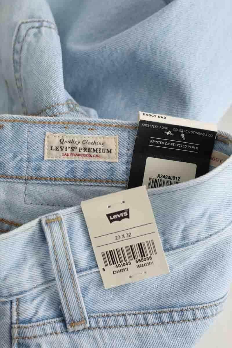 Jean large Levi's  Bleu