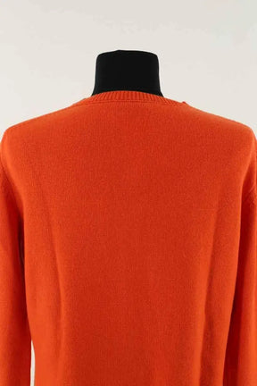 Pull Celine Orange en Cachemire