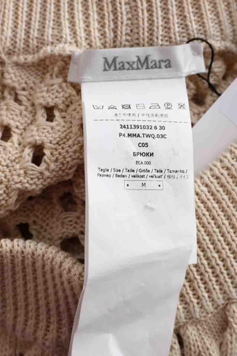 Pantalons Carot Max Mara  Beige