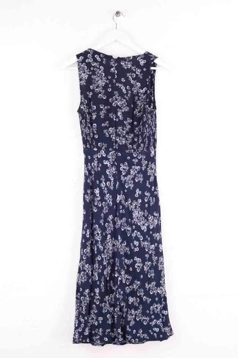 Robe Rouje Bleu en Viscose
