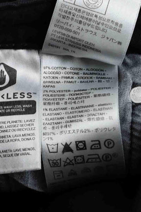 Droit Levi's  Noir