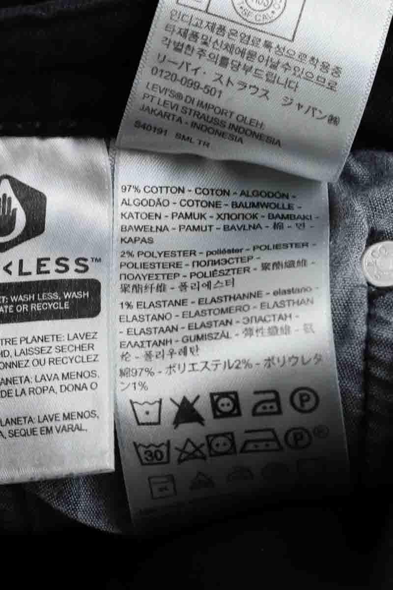 Droit Levi's  Noir