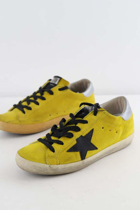 Baskets Golden Goose Superstar Jaune