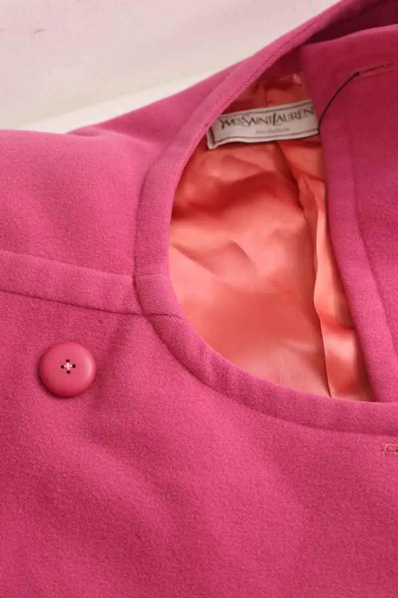 Manteau Saint Laurent  Rose