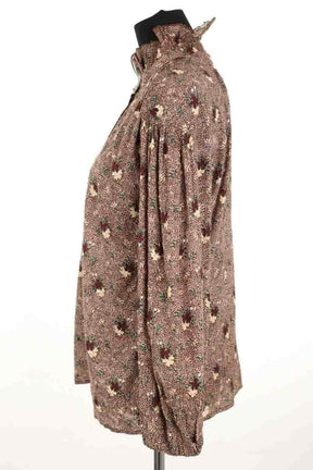 Blouse Antik Batik  Marron