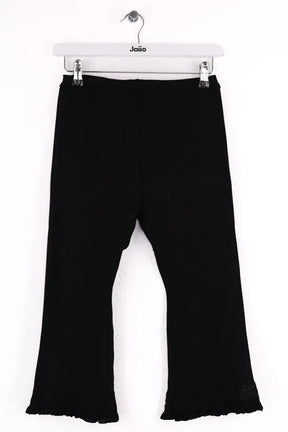 Pantalon court Sandro Noir en Synthétique