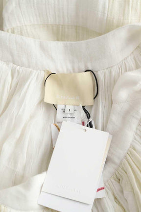 Mi-longueur Other Brand  Blanc