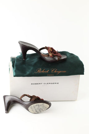 Talons Robert Clergerie  Marron