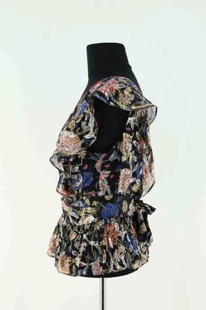 Blouse Ba&Sh Multicolore en Soie