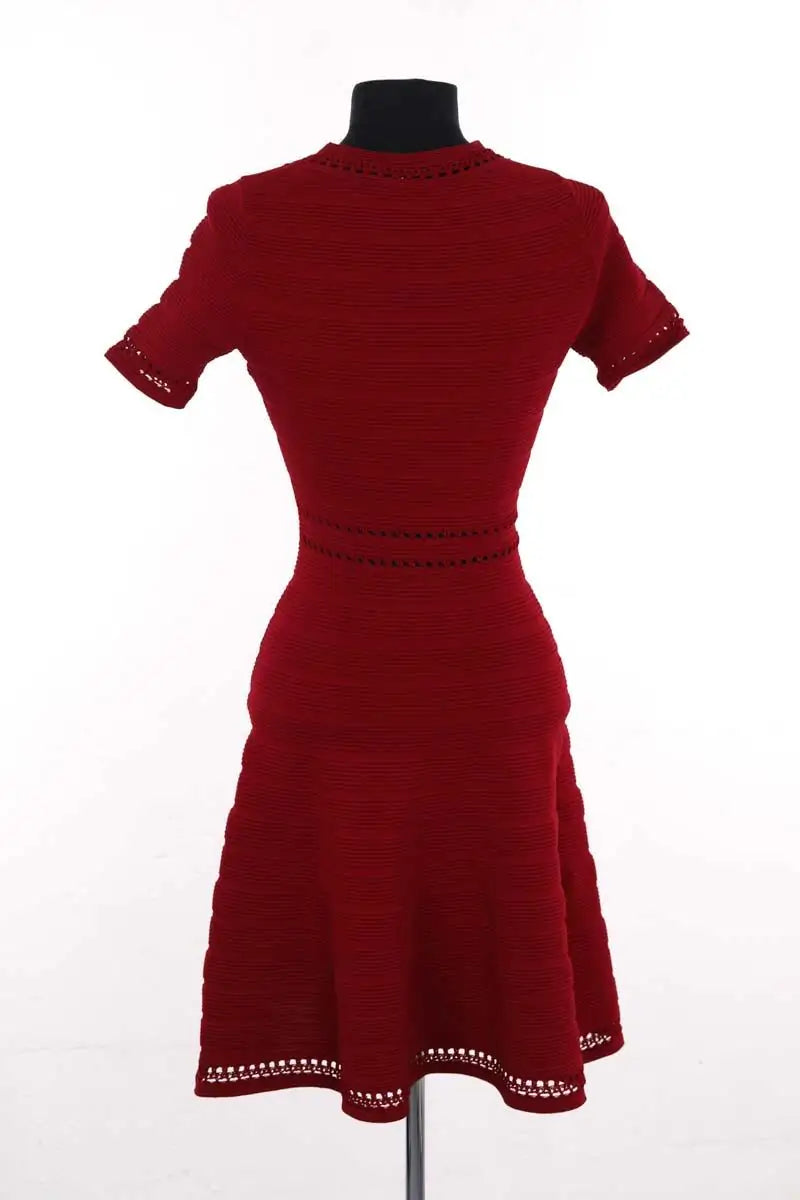 Robe Sandro Rouge en Synthétique