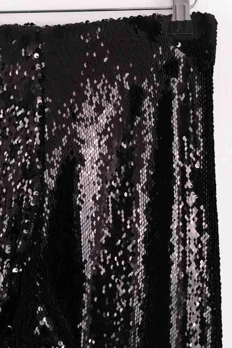 Pantalon Isabel Marant Noir en Synthétique