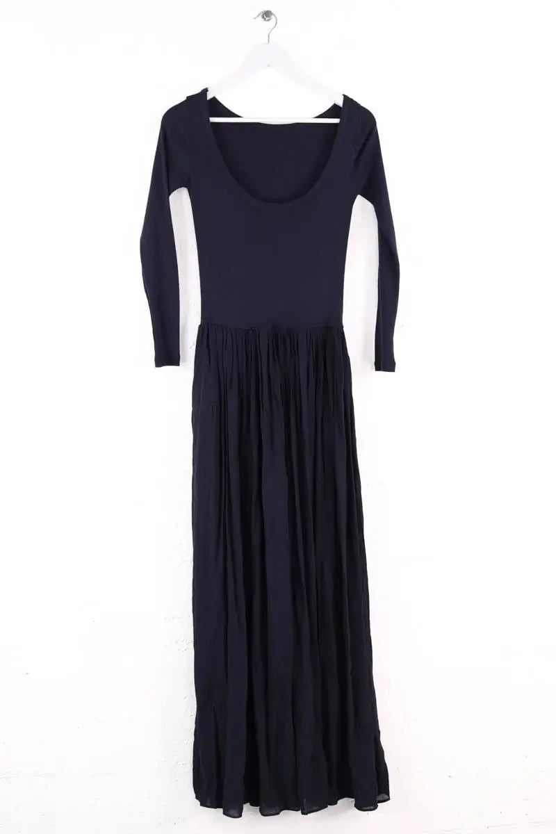 Robe The Frankie Shop Marine en Coton