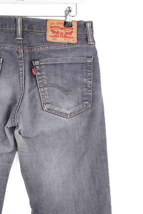 Jean droit Levi's 511 Gris en Coton