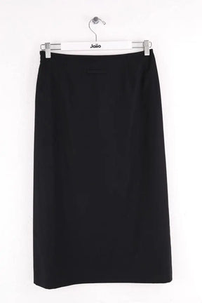 Jupe Jean Paul Gaultier Noir en Laine