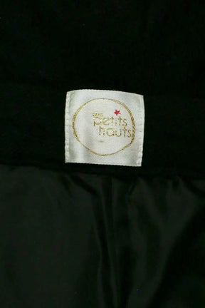 Mini short Des Petits Hauts Noir en Synthétique