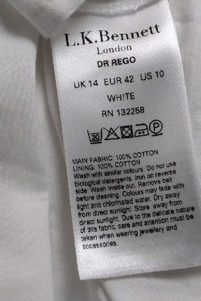 Maxi LK Bennett  Blanc