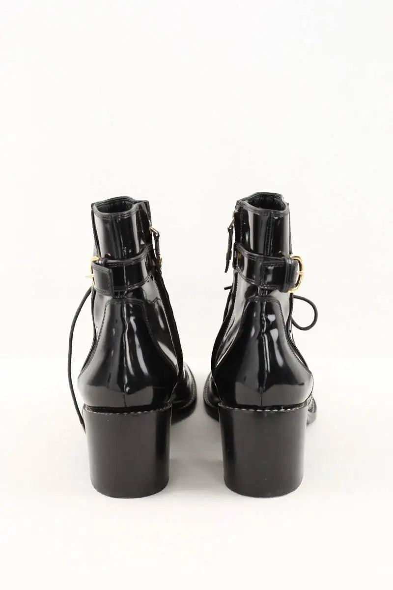 Boots à lacets Louis Vuitton  Noir