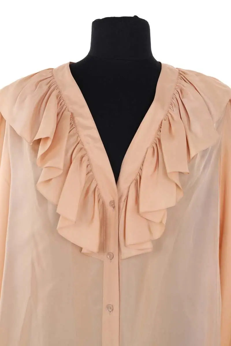 Blouse Chloé Rose en Soie